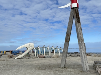 Dornum, Hafenstra&szlig;e, Wasserspielplatz, Spielskulptur Winker 08-0622-XXX-9-000 (1).JPG